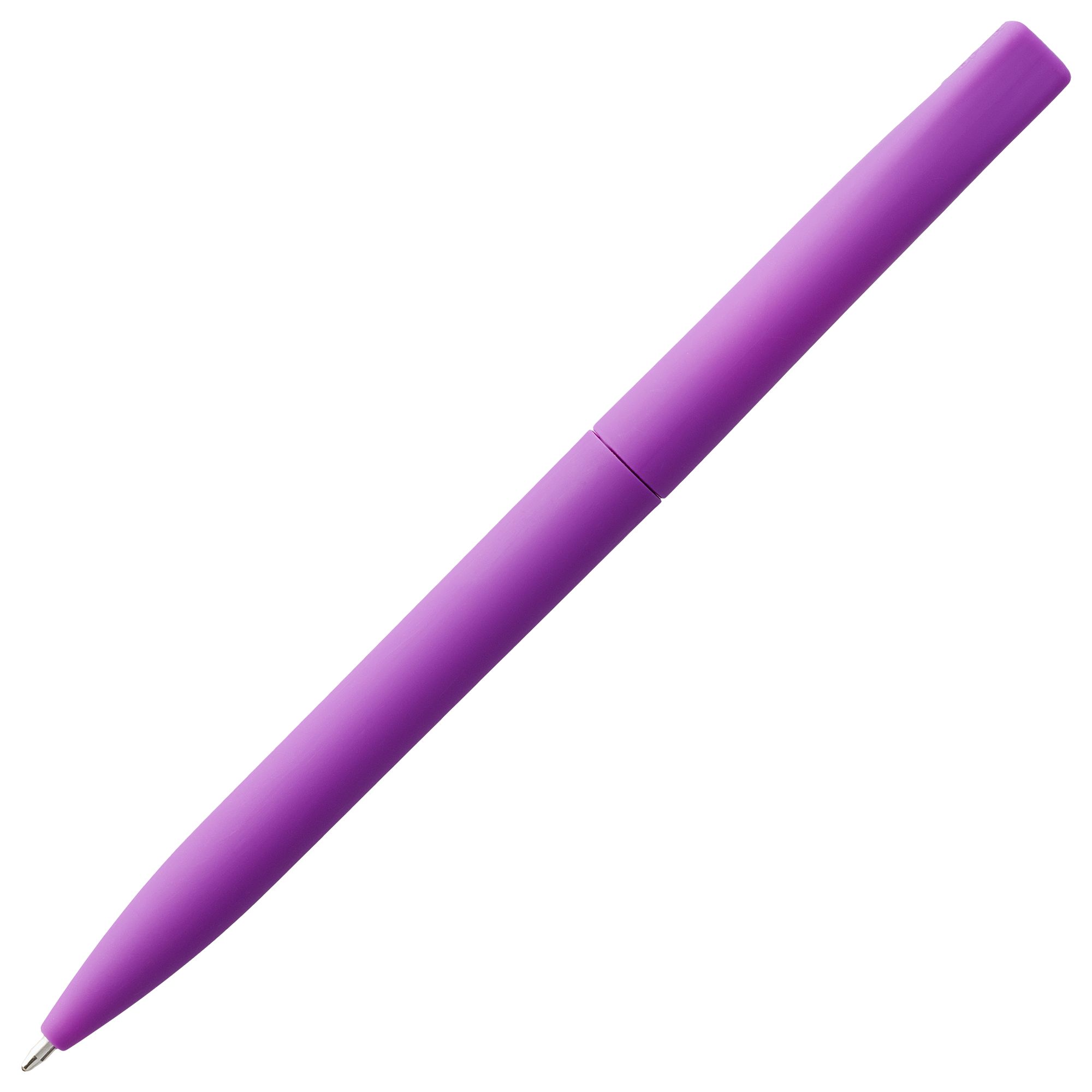 3322.70_5 Ручка шариковая Pin Soft Touch, фиолетовая